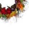 28" Mums & Pomegranates Fall Harvest Floral Wreath